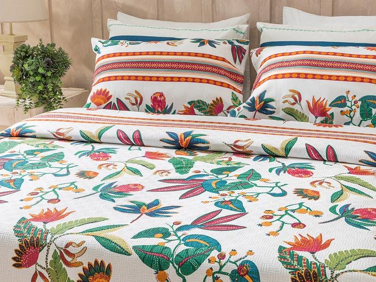 Exotic Garden Printed Double Pique 200x220 см темно-зеленый