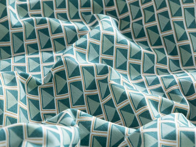 Trio Tile Easy to Iron Double пододеяльник набор 200x220 см зеленый