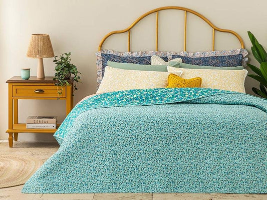 Универсальная обложка Fresh Blossom Single 160x220 см, зеленая