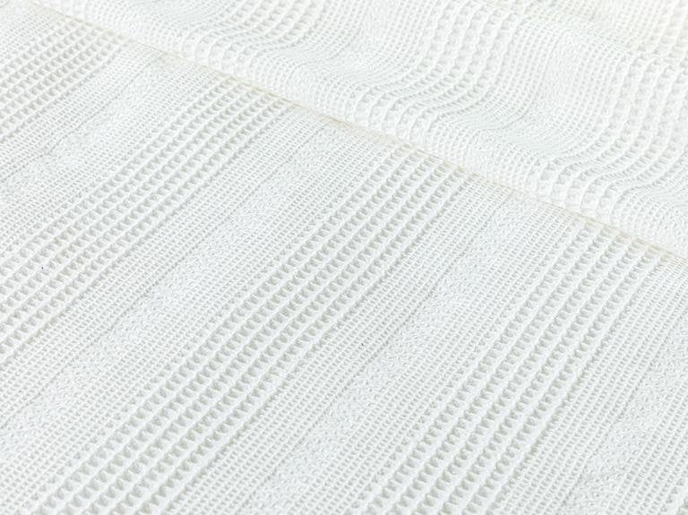 Гребень Plain Cotton Single Pique 150x220 см Белый