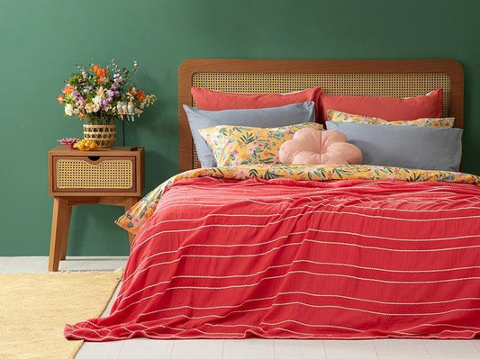 Покрывало Essence Muslin King Size 260x280 см розовый