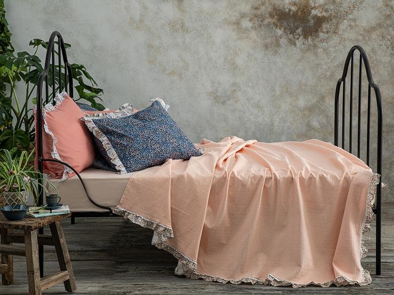 Chic Blossom Frilly Kopanakili King Size Pike 240X220 см Розовый