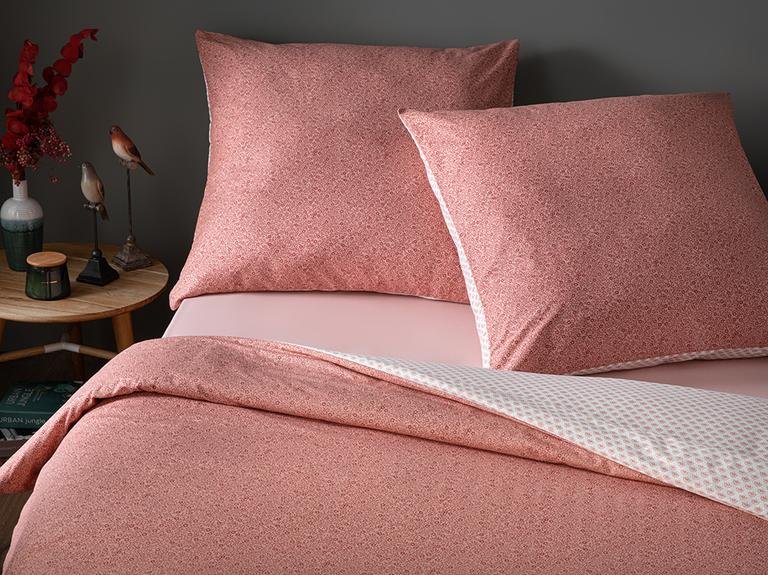 Набор пододеяльников для пуховых одеял Daisy Crepe 160x220 см + 80x80 см розовый