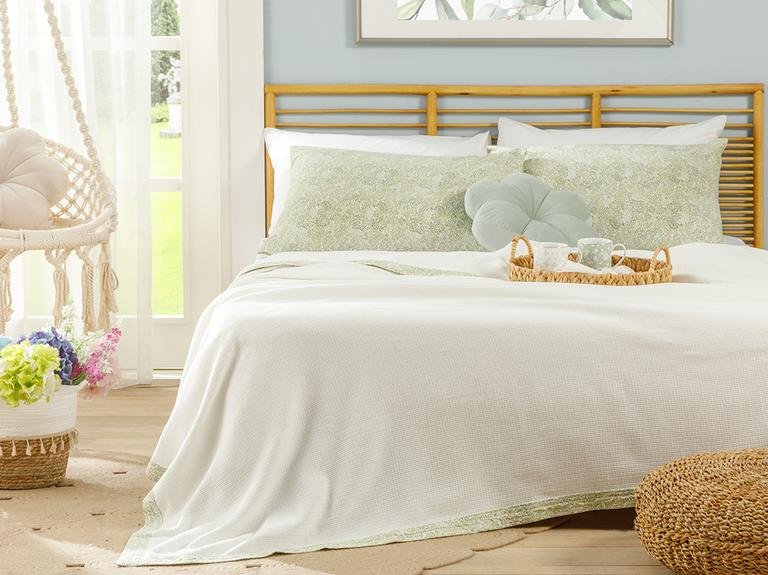 Набор Greens Pique Double Pique 200x220 см Off White