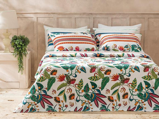 Exotic Garden Printed Single Pique 150x220 см темно-зеленый