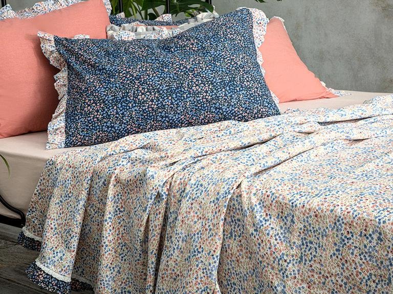 Millefleur Frilly Kopanakili King Size Pike 240X220 см синий