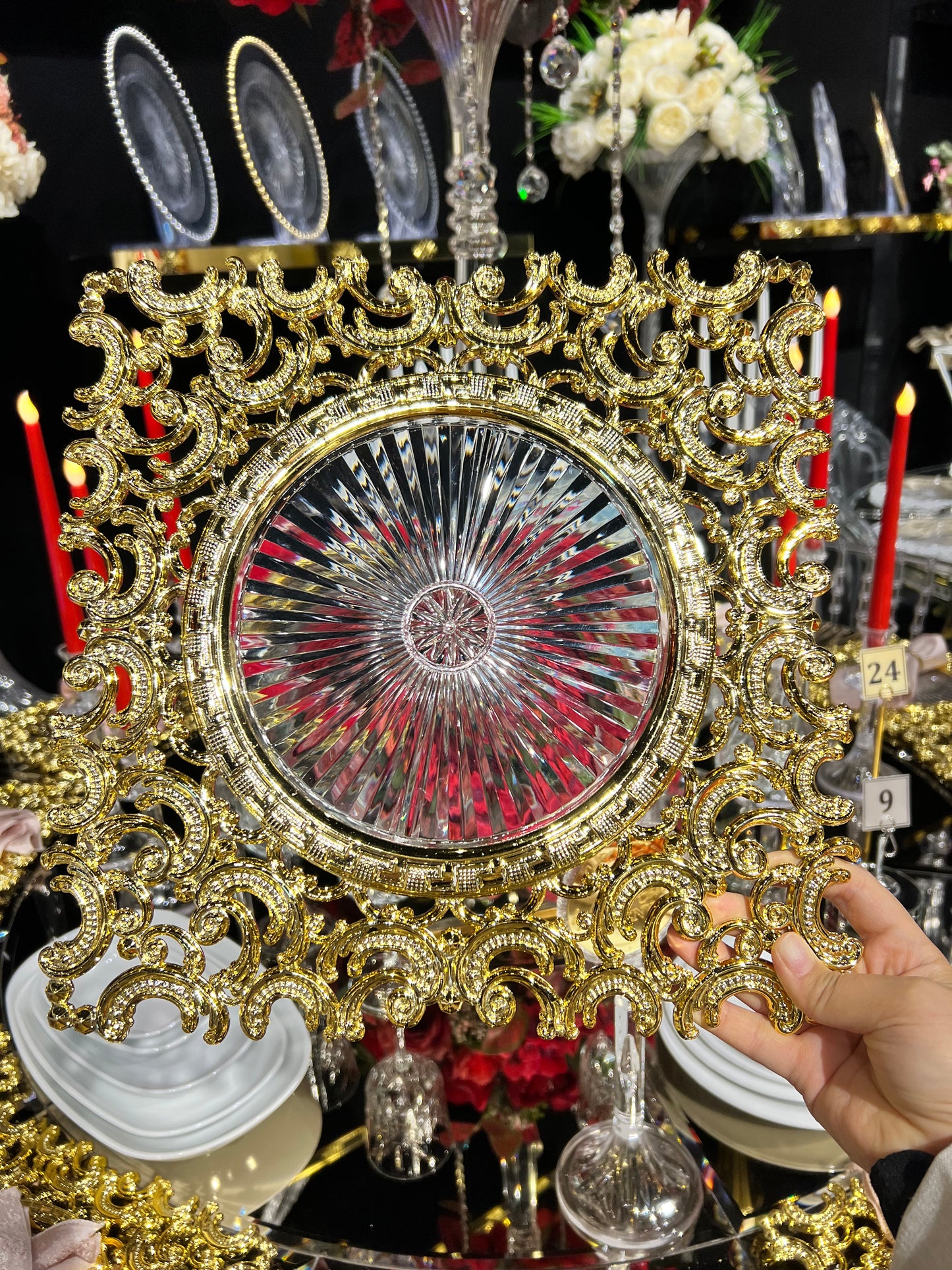 Декоративные подтарельники