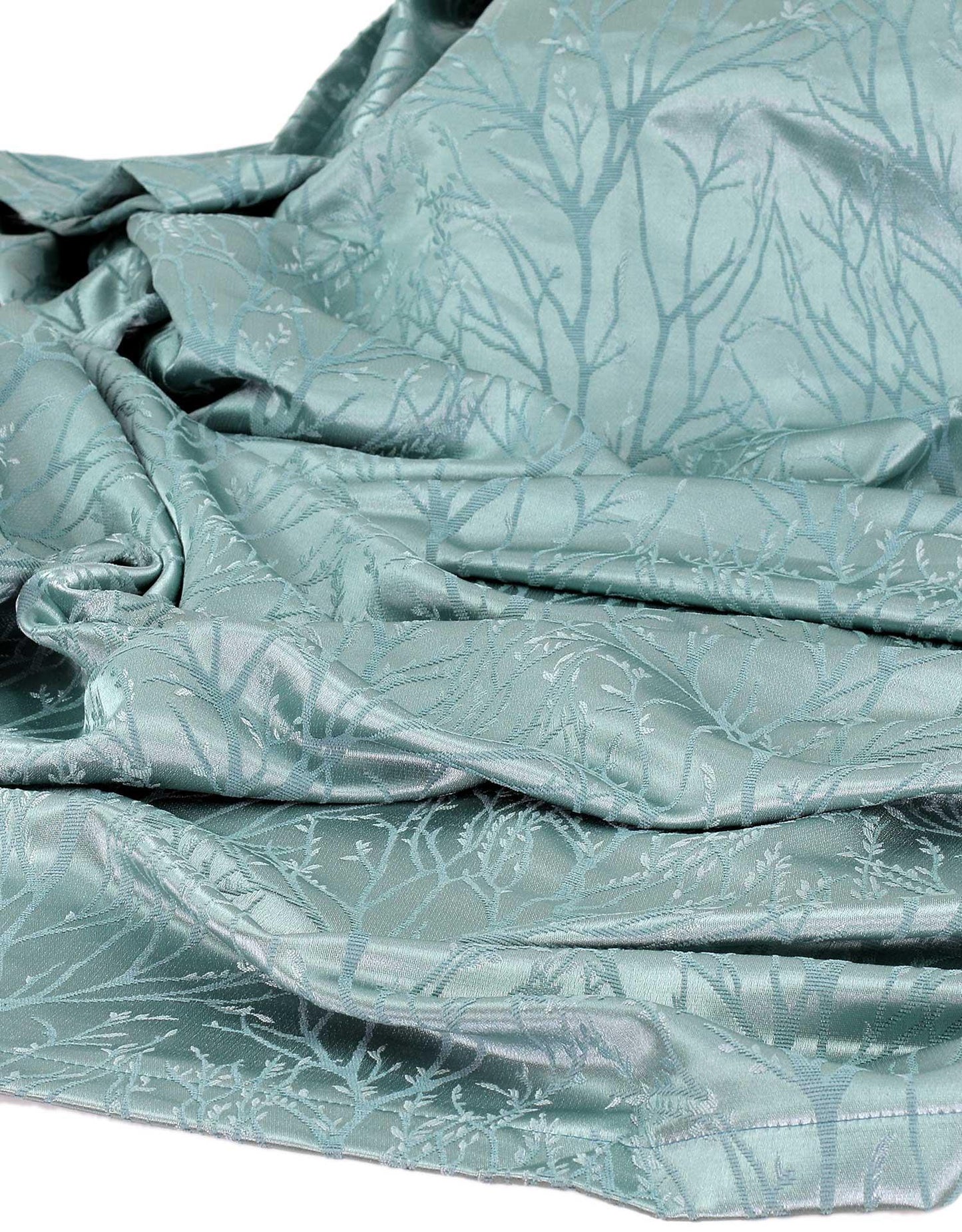 Комплект из 7 предметов Miracle Green из хлопка с пододеяльником и кружевом из синели пике