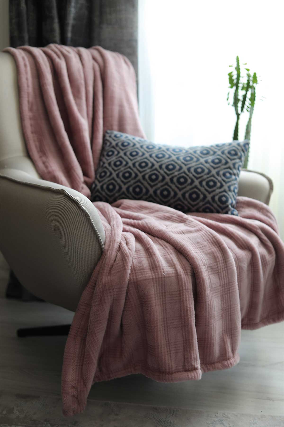 Rest Wellsoft Single Blanket Tv Blanket Rose Dry (150x220 см)
