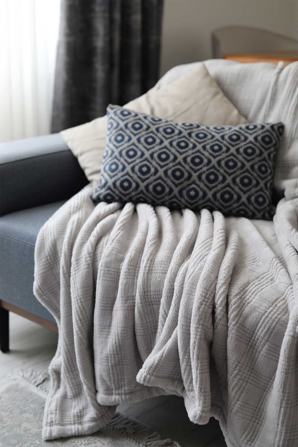 Rest Wellsoft Single Blanket Tv Blanket Silver (150x220 см)